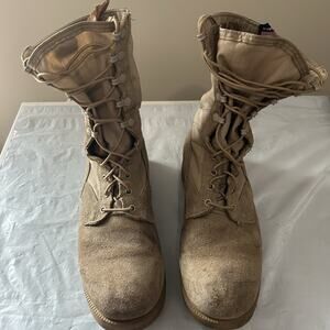 Altama Military Desert Combat Boots Men’s 10R Suede Tactical Army Issue Chore